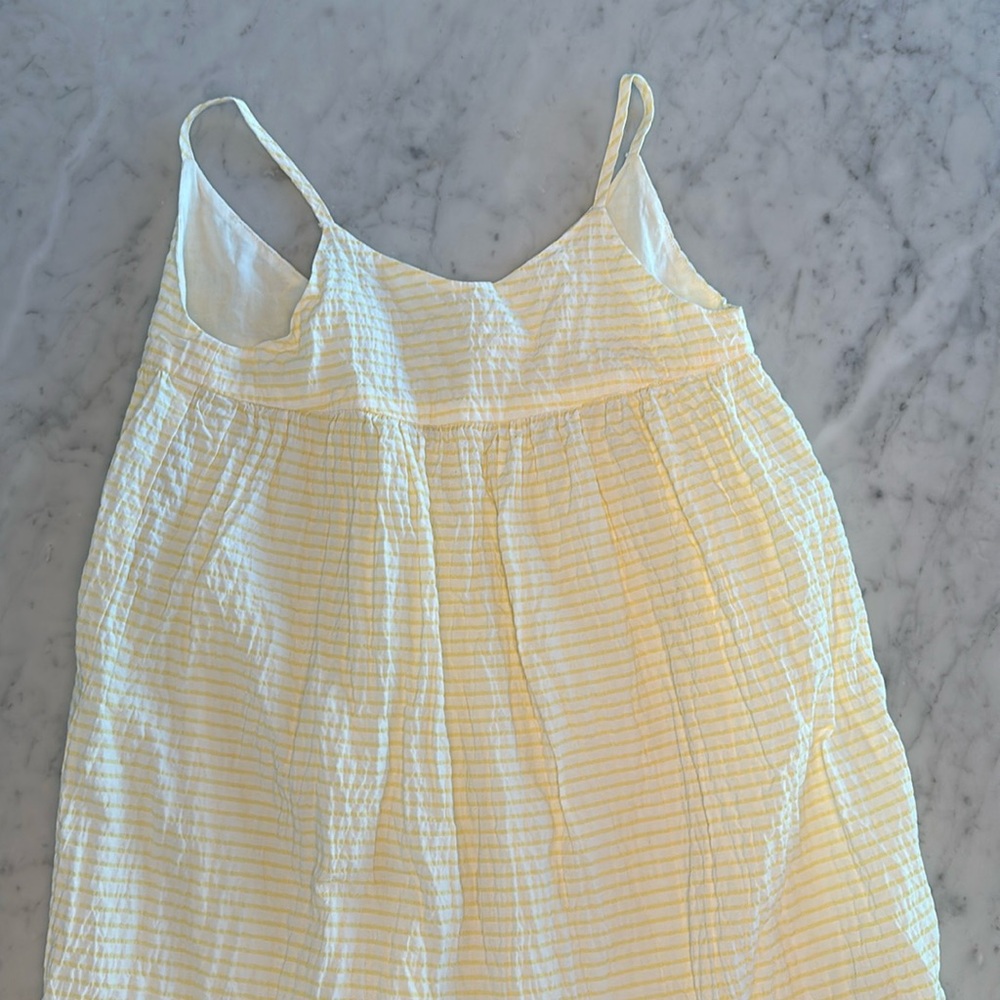 Bonpoint Gingham Yellow Dress - 4A
